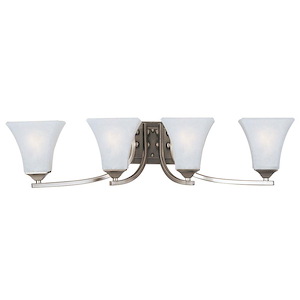 Aurora-4 Light Contemporary Bath Vanity in Contemporary style-29.5 Inches wide by 7 inches high - 116375