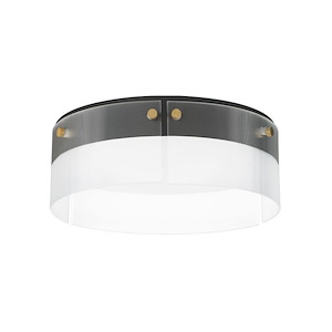 Spectre - 20W 1 LED Flush Mount-6 Inches Tall and 16.5 Inches Wide - 1342375