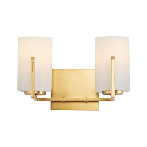 Dart-2 Light Bath Vanity-12.5 Inches wide by 7.75 inches high - 882546