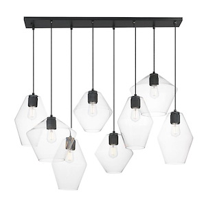 Geode - 8 Light Pendant-17.5 Inch Wide - 1377238