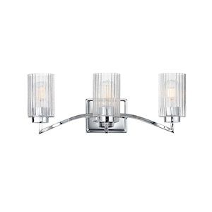 Rigata - 3 Light Bath Vanity-8.5 Inches Tall and 22.75 Inches Wide - 1342397