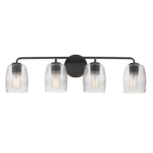 Honey - 4 Light Bath Vanity-8.25 Inch Tall and 30.5 Inch Wide - 1377246