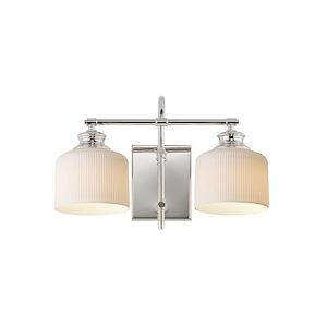 Bisque - 2 Light Wall Sconce-10 Inch Tall and 16 Inch Wide - 1369791