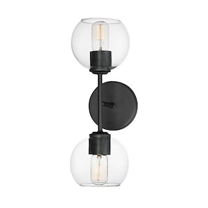 Knox - 2 Light Wall Sconce-6 Inches Tall and 17 Inches Wide - 1311064
