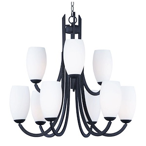 Taylor-Nine Light 2-Tier Chandelier-31.5 Inches wide by 30 inches high - 605066