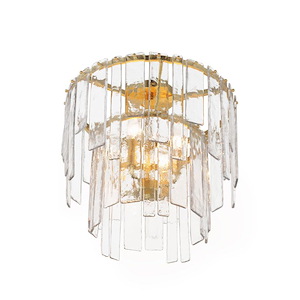 Warren - 4 Light Semi-Flush Mount-18 Inch Tall and 17.5 Inch Wide - 1369801