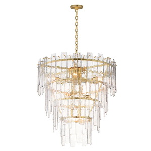 Warren - 12 Light Pendant-32 Inch Tall and 30 Inch Wide - 1369803
