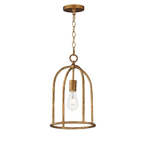 Martel - 1 Light Pendant-16 Inch Tall and 10 Inch Wide - 1377258