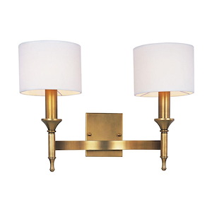 Fairmont-Two Light Wall Sconce in Rustic style-18 Inches wide by 13 inches high - 374052