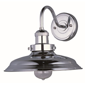 Mini Hi-Bay - 1 Light Wall Sconce In Mediterranean Style-9 Inches Tall and 10.75 Inches Wide - 1309423