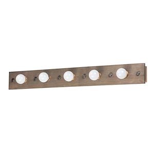 Plank-5 Light Bath Vanity-48 Inches wide by 6 inches high - 882610
