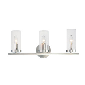 Sentinel - 3 Light Bath Vanity-8 Inches Tall - 1213585