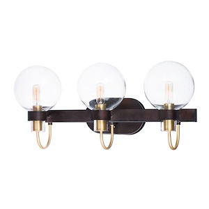 Bauhaus-3 Light Bath Vanity-23 Inches wide by 10.5 inches high - 917459