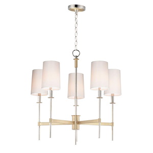 Uptown-Five Light Chandelier-26 Inches wide by 26 inches high - 882631