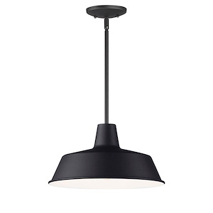 Pier M - 1 Light X-Large Outdoor Pendant In Rustic Style-8 Inches Tall and 14 Inches Wide - 1311112