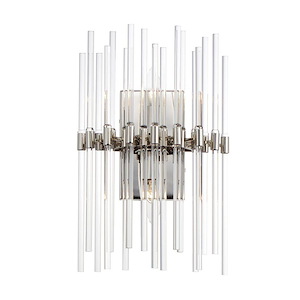 Divine - 2 Light Wall Sconce-19.5 Inches Tall and 11 Inches Wide - 1213911
