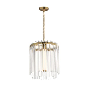 Jolie - 13W 1 LED Pendant-12.75 Inch Tall and 11.25 Inch Wide - 1369837