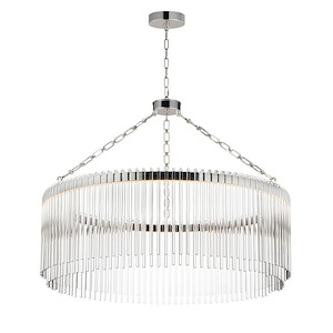 Jolie - 40W 1 LED Chandelier-31.25 Inch Tall and 34 Inch Wide - 1369839