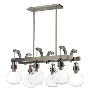Kinetic-36W 6 LED Linear Pendant-17.5 Inches wide by 14.25 inches high - 605100
