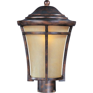 Balboa VX-One Light Outdoor Pole/Post Mount in Transitional style made with Vivex Material for Coastal Environments - 168577
