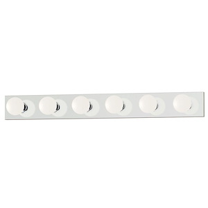 Essentials - 445x - 6 Light Bath Vanity In Contemporary Style-4.25 Inches Tall and 36 Inches Wide - 1306245