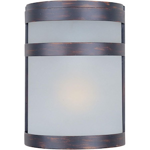 Arc-9W 1 LED Outdoor Wall Mount-6.5 Inches wide by 9 inches high - 819317