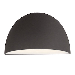 Pathfinder - 15W 1 LED Round Outdoor Wall Mount-4.5 Inch Tall and 7 Inch Wide - 1377305