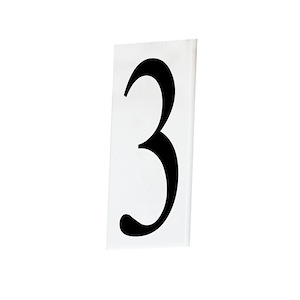 Address-House Number 3-2.25 Inches wide by 0.5 inches high - 819377