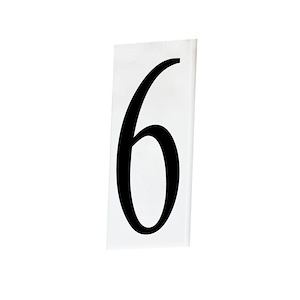 Address-House Number 6-2.25 Inches wide by 0.5 inches high - 819380