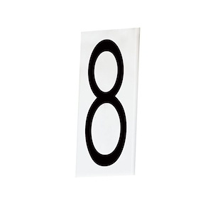 Address - House Number 8-5 Inches Tall and 2.25 Inches Wide - 1306256