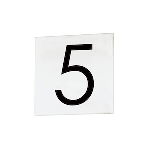 Sans Serif - 4.5 Inch 5 Square Tile - 1067610