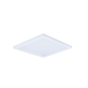 Wafer - 20W 1 LED Square Flush Mount-0.5 Inches Tall and 9 Inches Wide - 1306260
