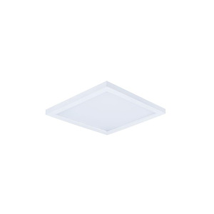 Wafer - 15W 1 LED Square Flush Mount-0.5 Inches Tall and 7 Inches Wide - 1087779