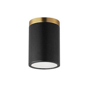 Dapper - 1 Light Semi-Flush Mount-6.75 Inch Tall and 4.75 Inch Wide - 1369887