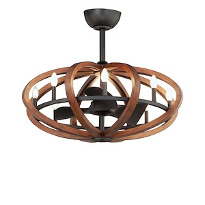 Bodega Bay - 36 Inch 32W 8 LED WiFi-enabled Fandelight - 1046778