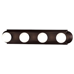 Essentials-4 Light  Bath Vanity in  style-24 Inches wide by 4.75 inches high - 65508