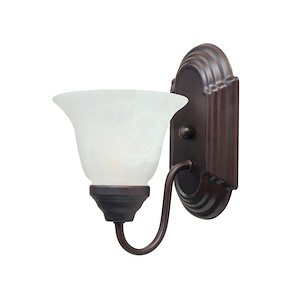 Essentials-1 Light Wall Sconce in Transitional style-10.5 Inches wide by 5.5 inches high - 1214216