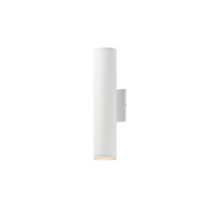 Caldera - 12W 2 LED Outdoor Wall Mount-15 Inch Tall and 3.25 Inch Wide - 1369903