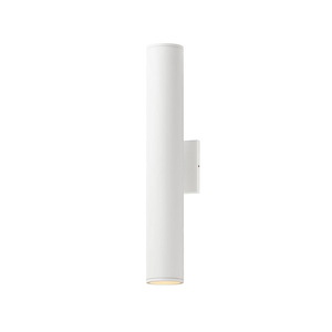 Caldera - 15W 2 LED Outdoor Wall Mount-20.25 Inch Tall and 3.25 Inch Wide - 1369904