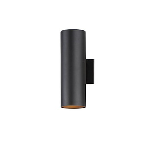 Outpost-20W 2 LED Outdoor Wall Mount-5 Inches wide by 15 inches high - 1025102
