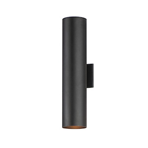 Outpost-20W 2 LED Outdoor Wall Mount-5 Inches wide by 22 inches high - 1025103