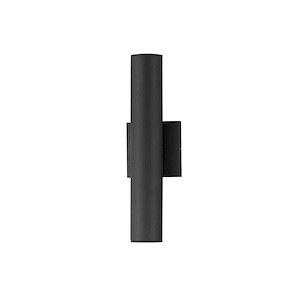 Calibro - 14W 2 LED Outdoor Wall Mount-14.5 Inches Tall and 2.5 Inches Wide - 1326660