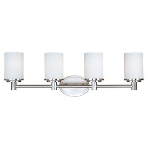 Cylinder-4 Light Modern Bath Vanity in Modern style-29 Inches wide by 9.5 inches high - 230116
