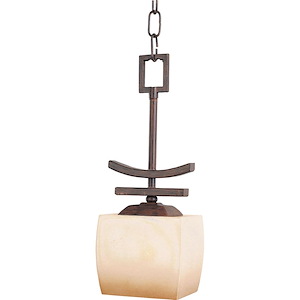 Asiana-1 Light Mini Pendant in Far East style-5.5 Inches wide by 14.75 inches high - 65835