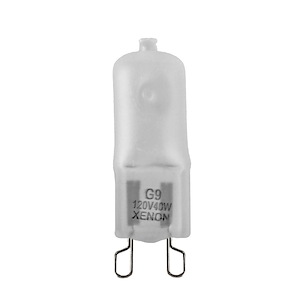 Accessory-120V 40W Xenon Bi-Pin G9 Replacement Lamp in Basic style-0.59 Inches wide by 1.57 inches high - 1027623