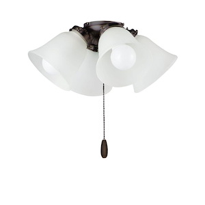 Basic-Max-36W 4 LED Ceiling Fan Light Kit-15 Inches wide by 6.75 inches high - 882521