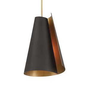 Hillcrest - 1 Light Pendant-22.5 Inch Tall and 13.5 Inch Wide - 1375532