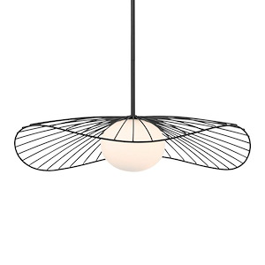 Langley - 1 Light Pendant-6 Inch Tall and 24 Inch Wide - 1375533
