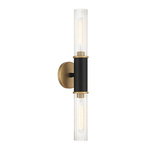 Stamford - 2 Light Wall Sconce-24 Inch Tall and 5 Inch Wide - 1430759