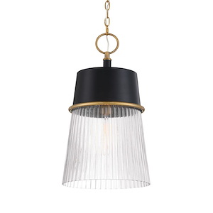 Stamford - 1 Light Pendant-23.75 Inch Tall and 13 Inch Wide - 1375545